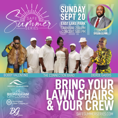District 4 Safe Summer Series: Bobby V, The Connection Band & Dierdre Gaddi