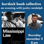 Author Talk: An Evening with Justin Randolph