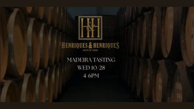 Madeira Wine Tasting